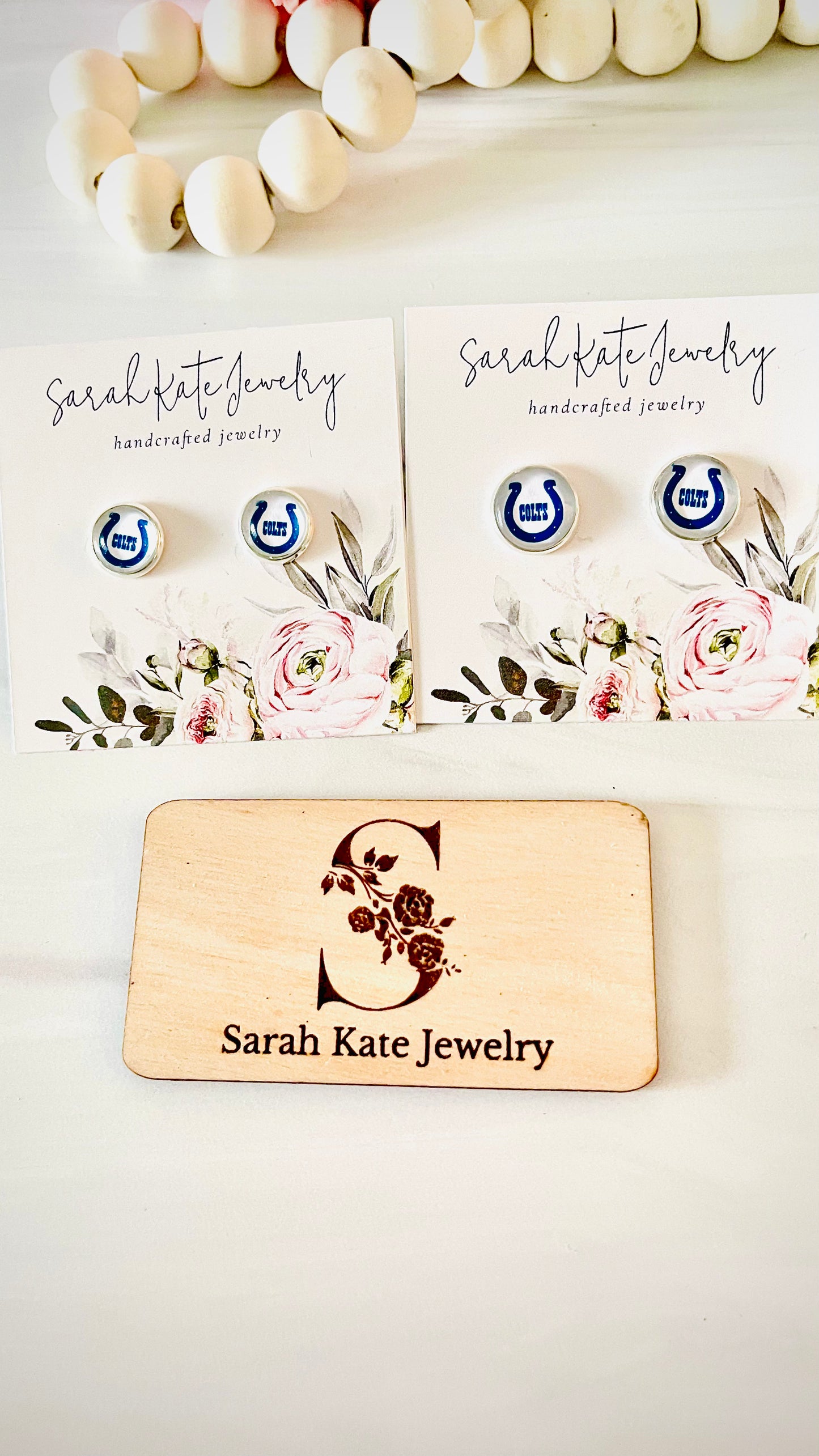 Preorder Indianapolis Colts Studs