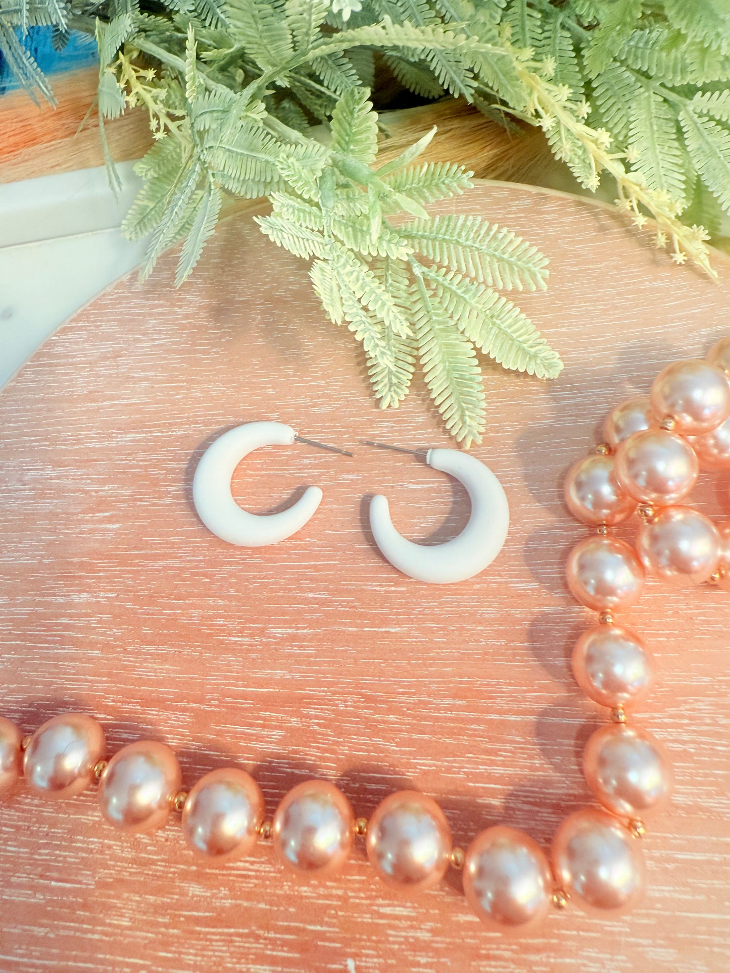 Pink Variety Huggie Hoops